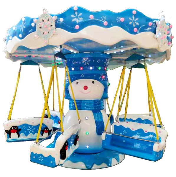 Buy cheap Ice Snow Flying Chair Ride 2.6 M Height LED Lighting Safe For Kids from wholesalers