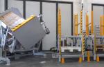 Automatic Pallet Inverting Machine 180 Degree Turner Inverter System 50mm