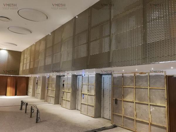 Buy cheap Metal Building Materials Aluminum Expanded Metal Sheet Wall Cladding Facades from wholesalers