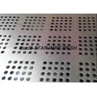 Buy cheap Perforated Galvanized Sheet Metal , Stainless Steel Perforated Plate For product