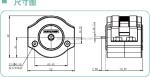 Small Volume Dispensing Peristaltic Pump Head DMD15-2A High Precision
