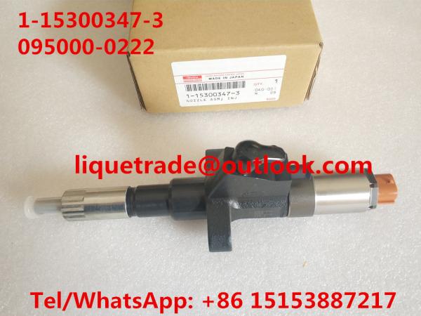 DENSO injector 095000-0220, 095000-0221, 095000-0222 for ISUZU 6SD1 1153003470,