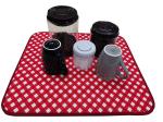 Absorbtion Microfiber Decorative Dish Drying Mat
