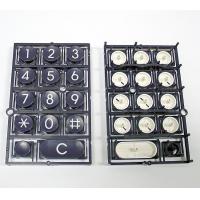 Buy cheap Black Overmolding Electronics Parts / Plastic Electronic Keyboards product