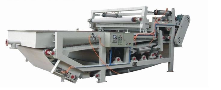 20kg/h Belt Press Sludge Dewatering , 1000mm Belt Filter Press For Wastewater Treatment