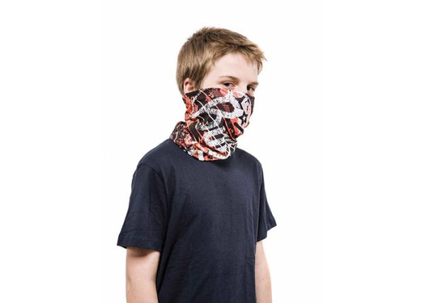 Buy cheap Adult Breathable Polyester Tube Scarf Bandana , Sunscreen Neck Gaiter Climbing Skull Design from wholesalers