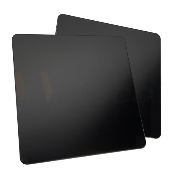 Grade 201 304 316 Black Titanium Stainless Steel Decorative Sheet Sand Blasted