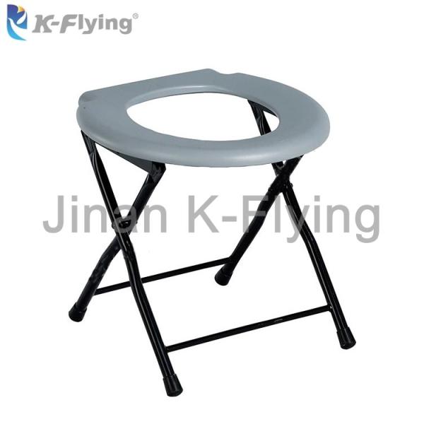 Buy cheap Simple Steel Medical Rehabilitation Equipment Elderly Disabled Adult Toilet Chair from wholesalers