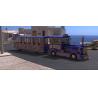Buy cheap Diesel Power Tourist Trackless Train With 42 Seats , Multi Color Shopping Mall Trains from wholesalers