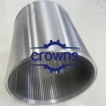 10 12 inch diameter 304/316 1.5mm slot johnson stainless steel water well screen