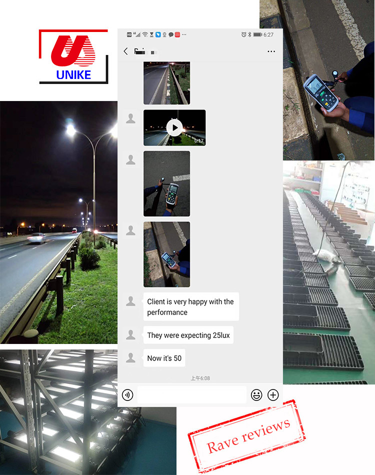 30-200w Adjustable Led Street Light Waterproof Ip65 Corrosion Resistance