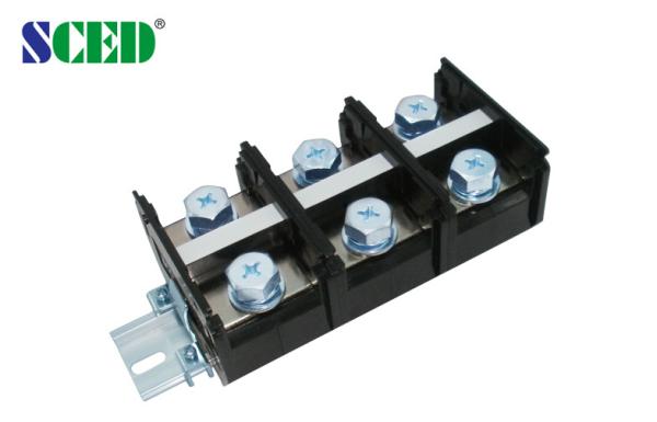 Buy cheap 47.00mm High Current Rail Mounted Terminal Blocks 600V 300A for Frequency Converters from wholesalers