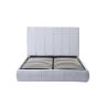 Buy cheap Wooden Modern 2.03m Queen Size Platform Bed High Back Hotel from wholesalers