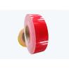Buy cheap Trailer Fluorescent Safety Tape For Stairs Vehicles Warning White Yellow Colored from wholesalers