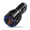 Buy cheap Quick QC3.0 Car Charger Wireless 2 USB Ports PC ABS Material 78*32*32mm from wholesalers