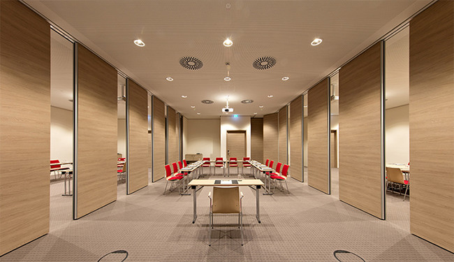 45db Sound Proof Wooden Partition Wall With Aluminum Alloy Frame
