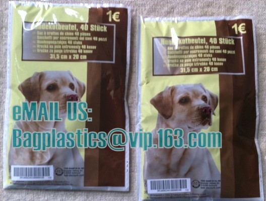 Biodegradable Eco Friendly Dog Products Pet Waste Bags Poop Pooper