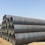 Awwa C200 Spiral Welded Carbon Steel Tubes 36 Inch Large Diameter