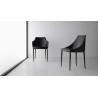 Buy cheap Home Furniture Bloom Dining Chair / Metal Feet Restaurant Dining Chairs from wholesalers