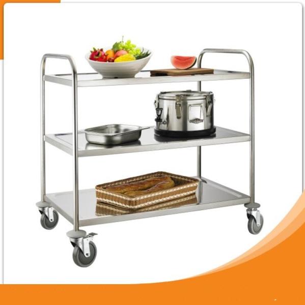 Buy cheap RK Bakeware China Foodservice NSF Kitchen Food Tray Trolley Cart Stainless Steel Trolley for Restaurant from wholesalers