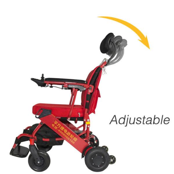 Buy cheap Aluminum Alloy 6 Km/H 100KG Foldable Power Wheelchair from wholesalers
