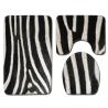 Buy cheap Animal Leopard Patterned Three Piece Bathroom Mats Rugs OEM ODM from wholesalers