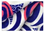 Warp Knitting Stretching Printed Spandex Velvet Fabric 94% Polyester