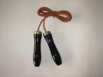 speed high weight jump rope black wooden handles