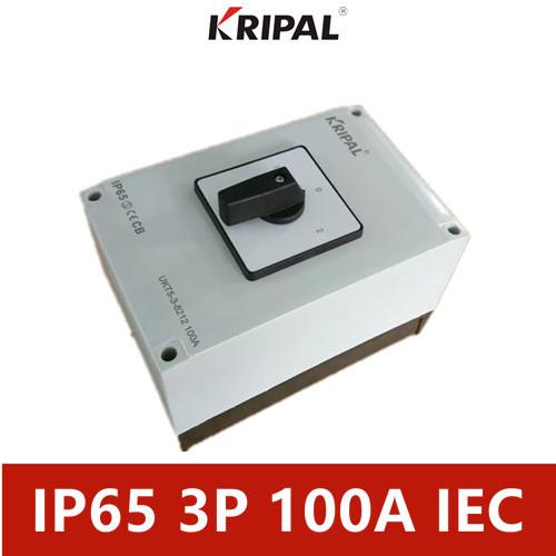 Buy cheap Four Pole IP65 Electrical Changeover Cam Switch 100A 230-440V from wholesalers