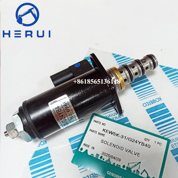 Buy cheap YN35V00021F1 KWE5K-31/G24Y40 Solenoid Valve For Kobelco SK200-3 SK200-6 SK230-6 from wholesalers