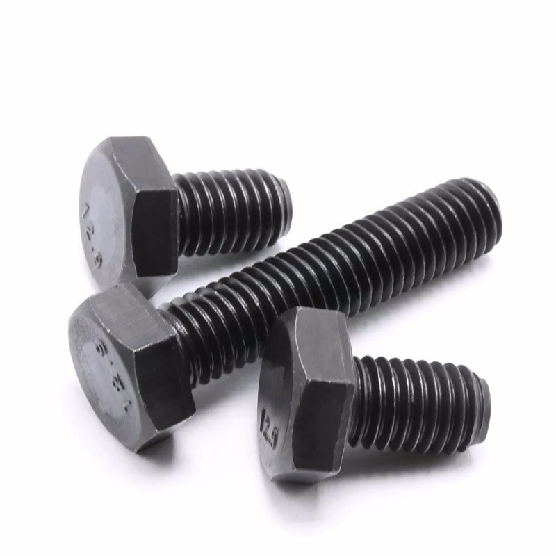 ISO9001 Certified M2-M100 DIN931 DIN933 Hex Head Bolts And Nuts with and Certification