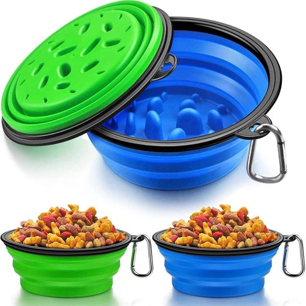 Buy cheap Pets Slow Feeder Dog Bowl Outdoor Multi Colors Dog Slow Feeder Bowl from wholesalers