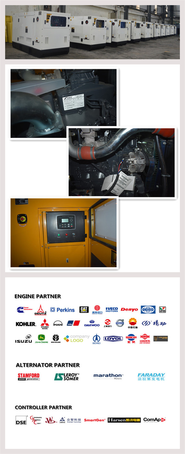 Outdoor 36KW 230V Single Phase Diesel Generator