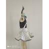 Buy cheap Oem Service Girls Dancewear Kids Dance Outfits White Black Color from wholesalers