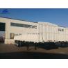 Buy cheap 3 Axle 50 Tons Fence Cargo Trailer 18mm Thickness Rim from wholesalers