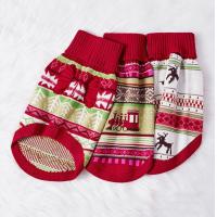 Buy cheap Christmas Pet Doggie Sweater Knitted Clothes Snowflakes Reindeer Pattern product