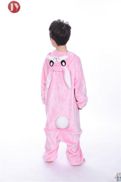 Buy cheap Wholesale Soft Animal Cosplay Pyjamas Children Sleepwear pink rabbit kids Pajamas Kigurumi Onesie from wholesalers