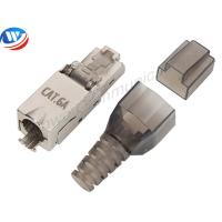 Buy cheap Male Modular Plug Boot Toolless 8P8C Cat6 UTP RJ45 Plug product