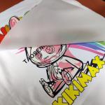 Single Sided Matte DTF PET Film DTF Transfer Film DTF Film Roll for Heat