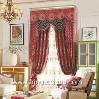 Buy cheap European Style Home Textile Blackout Jacquard Embroidery Window Curtain product