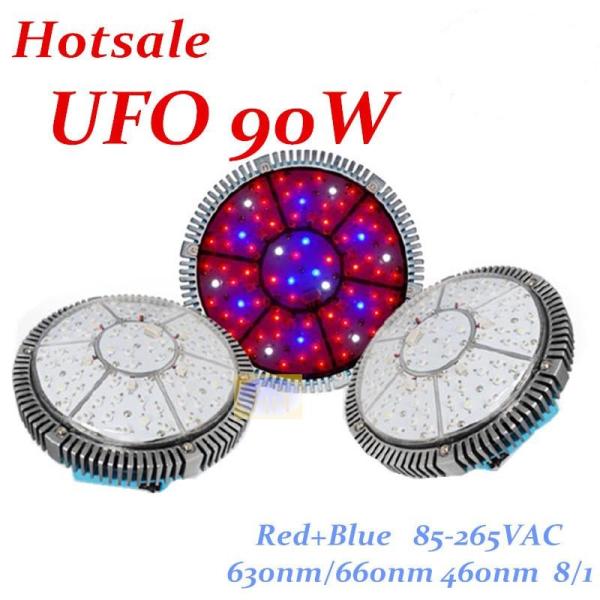 Buy cheap 100w UFO full spectrum light led grow best for grow tent grow box greenhouse from wholesalers