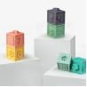 Buy cheap Kids Stacking Toy Puzzle Educational Baby Hard Silicone Building Blocks from wholesalers