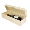 Buy cheap Torched Double Bottle Wooden Wine Box Top Handle Hinged Lid Carrier from wholesalers
