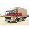 Buy cheap Closed Box Cargo Transport Truck 8 - 10 Tonsloading Capacity 6 Wheels from wholesalers