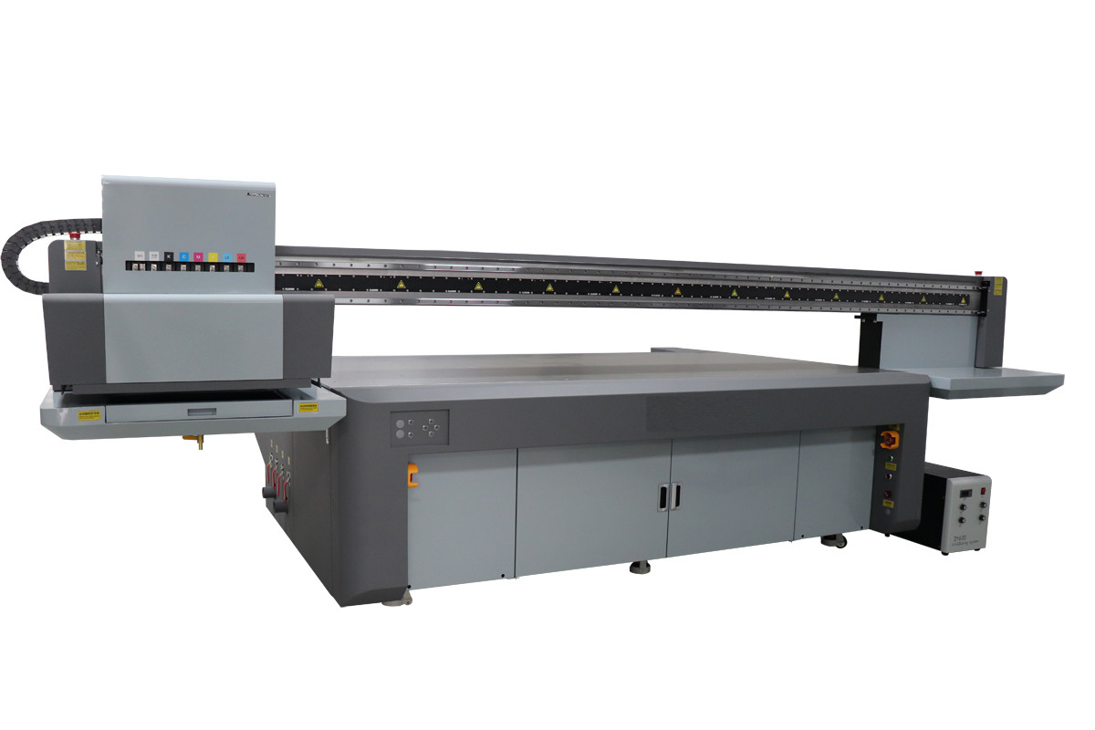 High Resolution Prints Large Format UV Printer With 2500mm Maximum Media Width And LED Environmental UV Ink