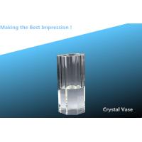 Buy cheap crystal vase/flower vase/flower bottle/glass vase/pen holder product