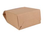 Christmas Brown Kraft Paper Gift Bags Lunch Square Paper Bag With Handles