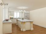 1m 2m HPDL Home White Timber Solid Wood Kitchen Cabinets Carcase White