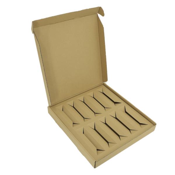 Buy cheap Small Perfume Bottle Rigid Box Packaging Compartment Book Shape Kraft Paper Gift Box from wholesalers