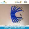 Buy cheap Spiraling Blue Coil Key Chains W/Metal Snap Clip&Split Ring from wholesalers